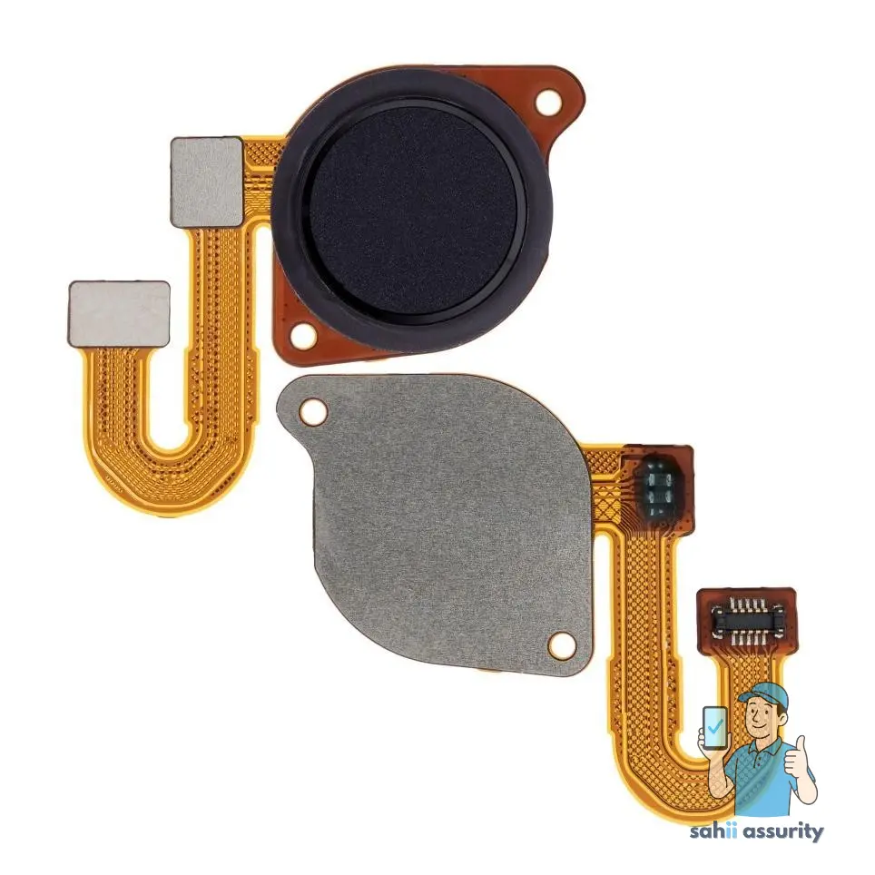 Fingerprint Sensor with Flex Cable for Motorola Moto G 5G Black